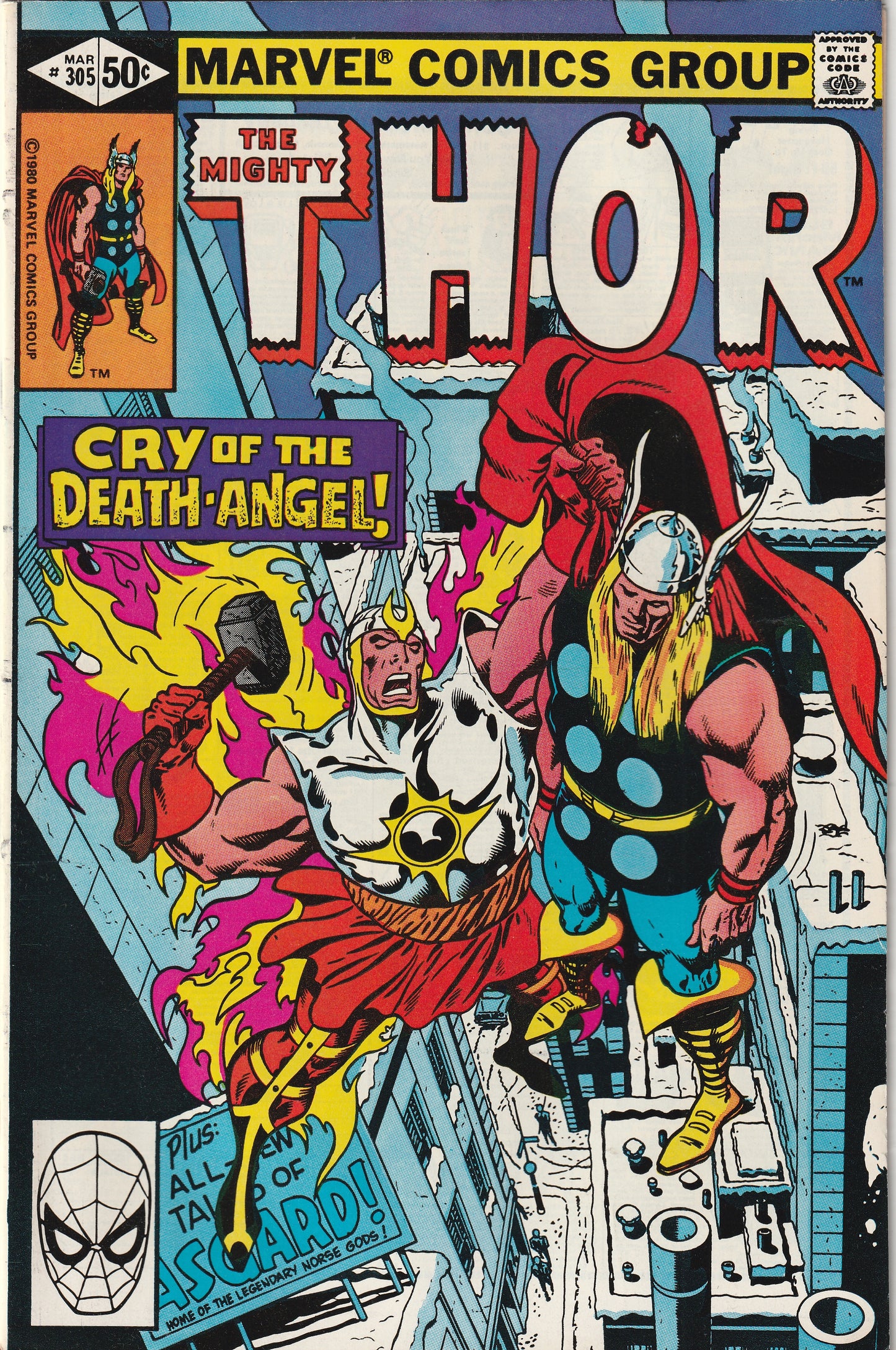 Thor #305 (1981) - Air-Walker Appearance