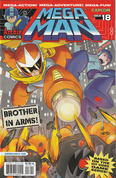 Mega Man #18 (2012) - Regular Mike Norton Cover