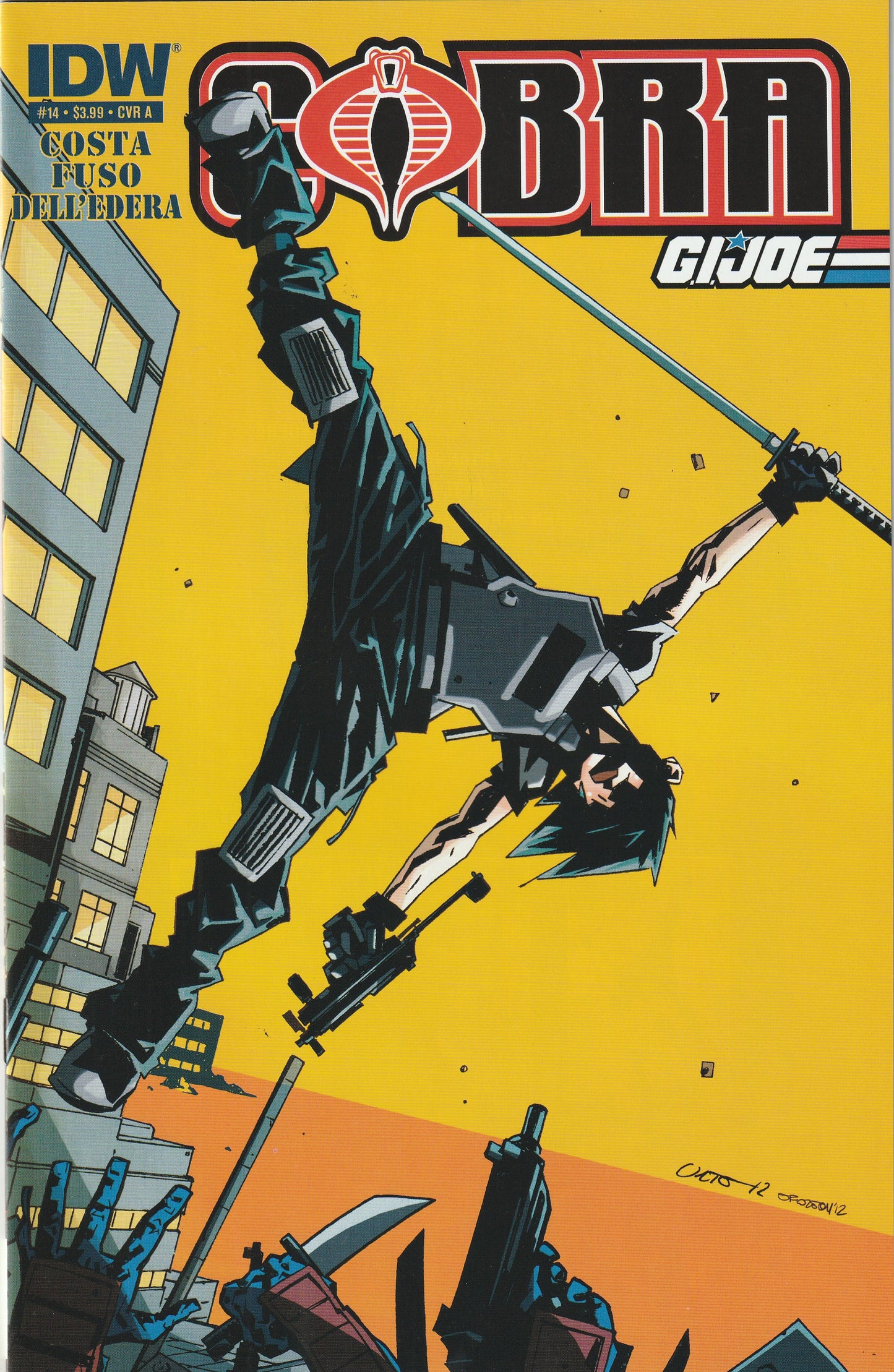 G.I. Joe: Cobra #14 (2012) - Cover A by Antonio Fuso
