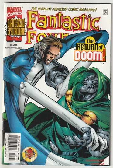 Fantastic Four #25 (2000) - The Return of Doom