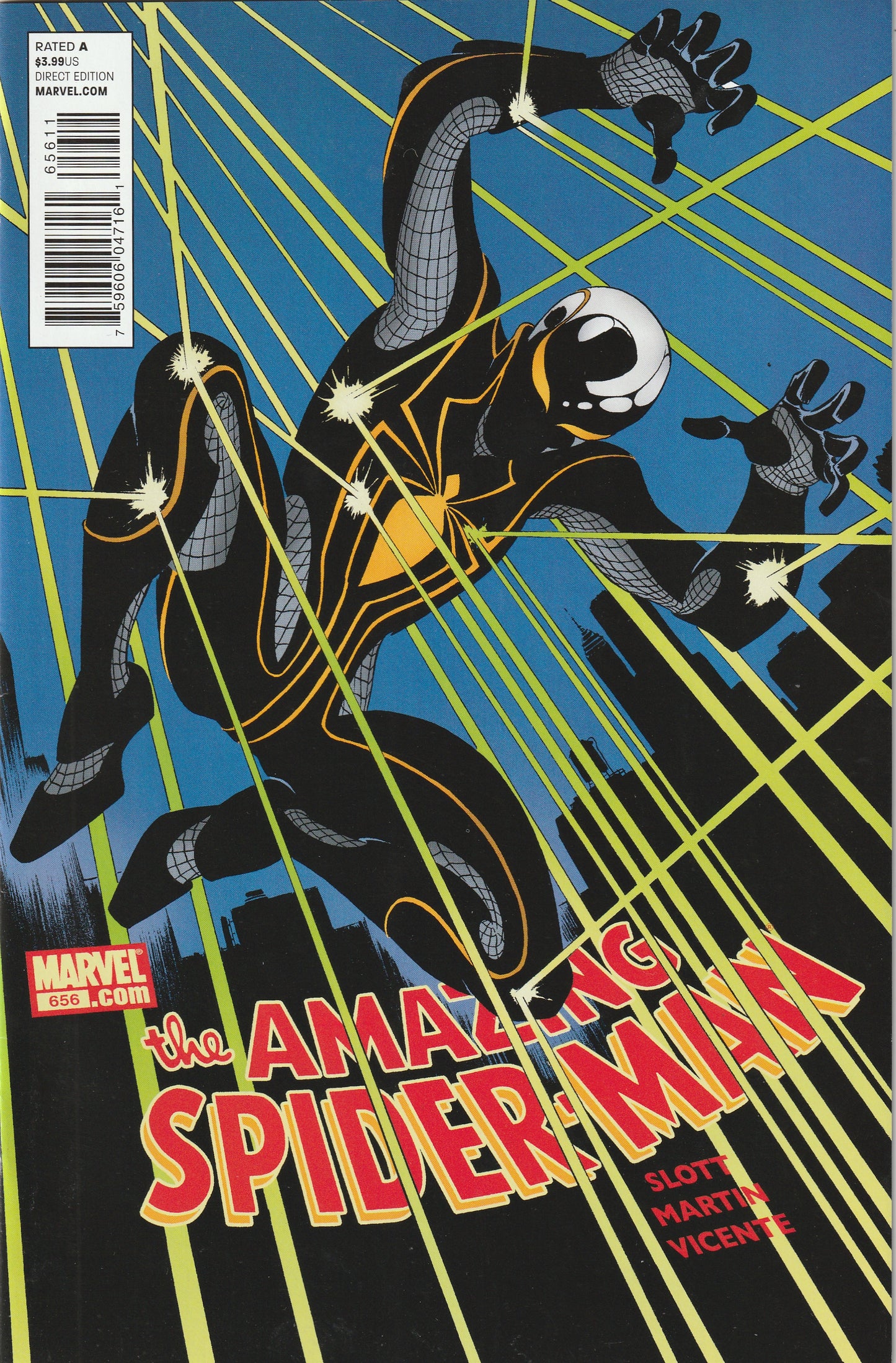 Amazing Spider-Man #656 (2011) - 1st appearance of Spider-Man's New Spider-Armor Suit