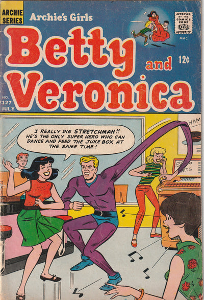 Archie's Girls Betty and Veronica #127 (1966) - Beatles Fan Club subscription