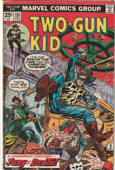 Two-Gun Kid #128 (1976) - Reprints issue #92