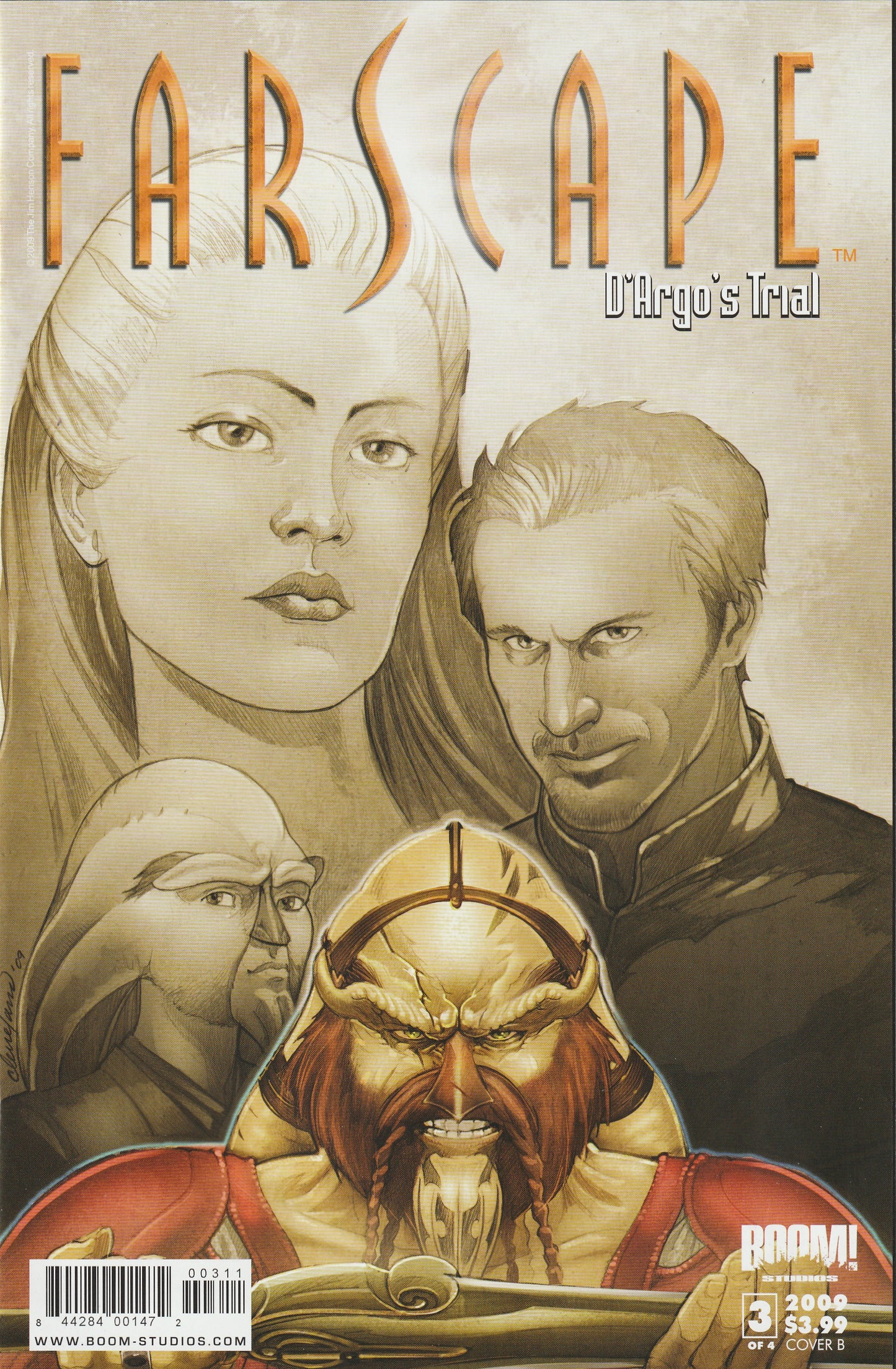 Farscape: D'Argo's Trial (2009) - 4 issue mini series
