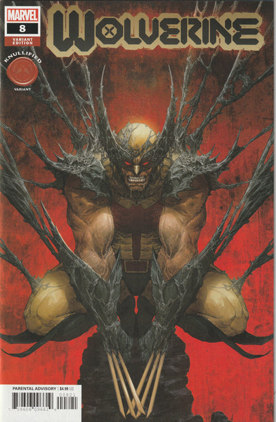 Wolverine #8 (2021) - Dave Rapoza Knullified Variant Cover