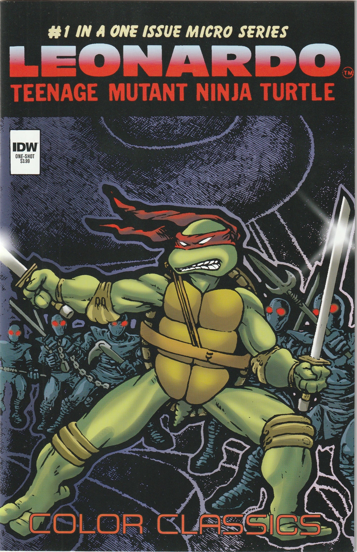 Teenage Mutant Ninja Turtles Color Classics: Leonardo Micro Series one-shot (2013)