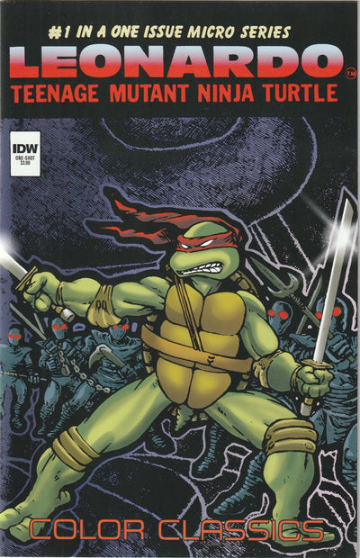 Teenage Mutant Ninja Turtles Color Classics: Leonardo Micro Series one-shot (2013)