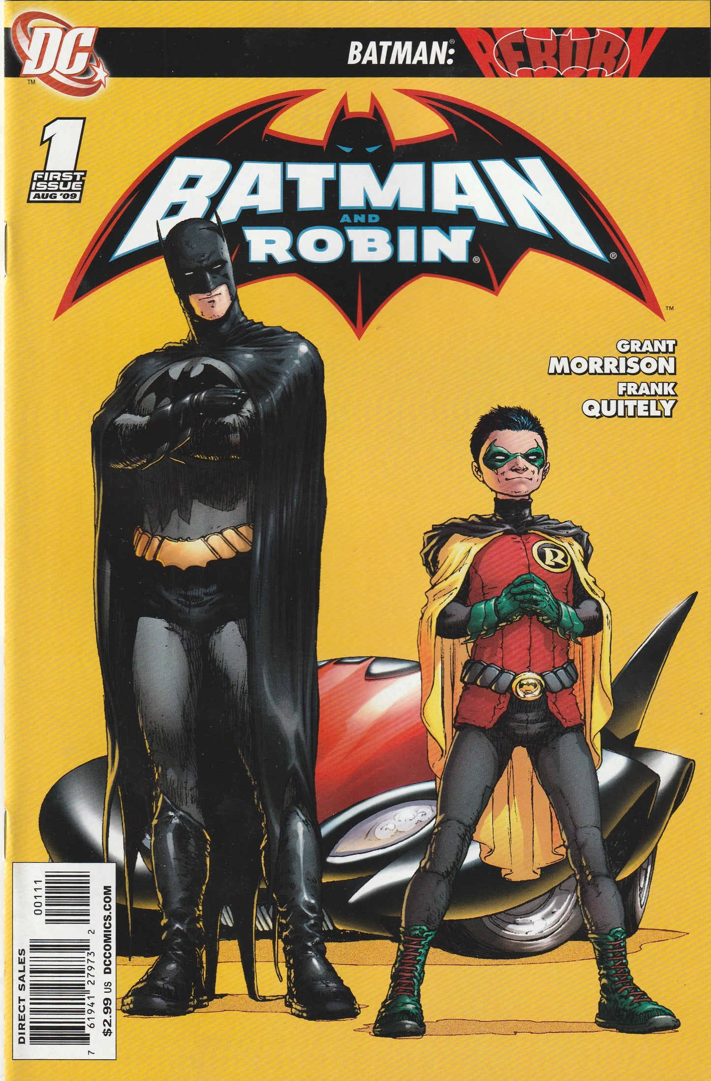 Batman and Robin #1 (2009) - Grant Morrison & Frank Quitely - 1st Appearance of Professor Pyg