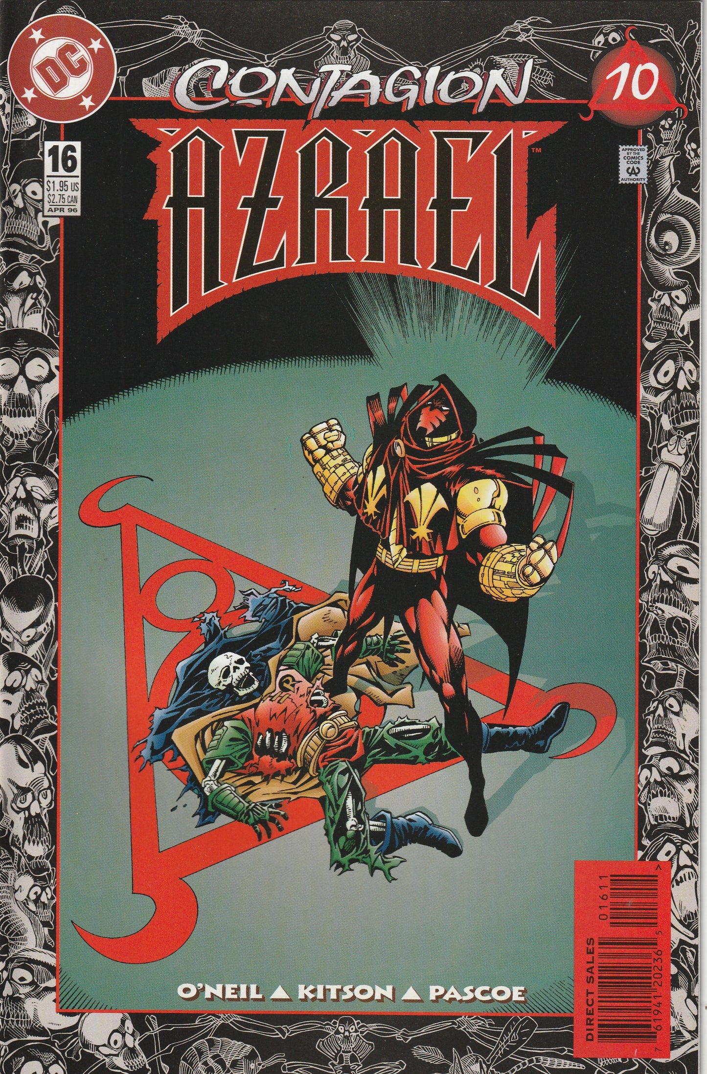 Azrael #16 (1996) - Contagion tie-ine