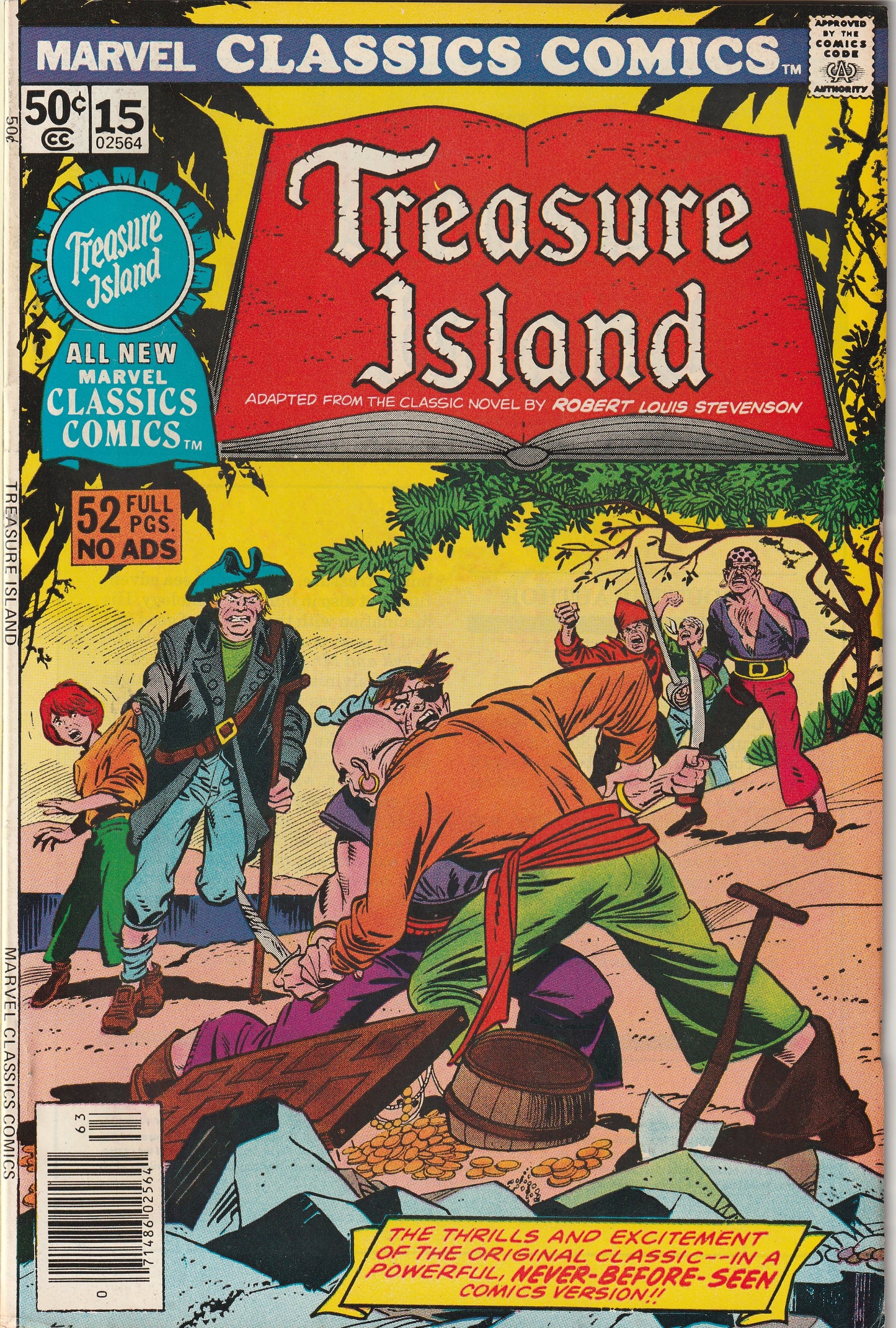 Marvel Classics Comics #15 (1976) - Treasure Island