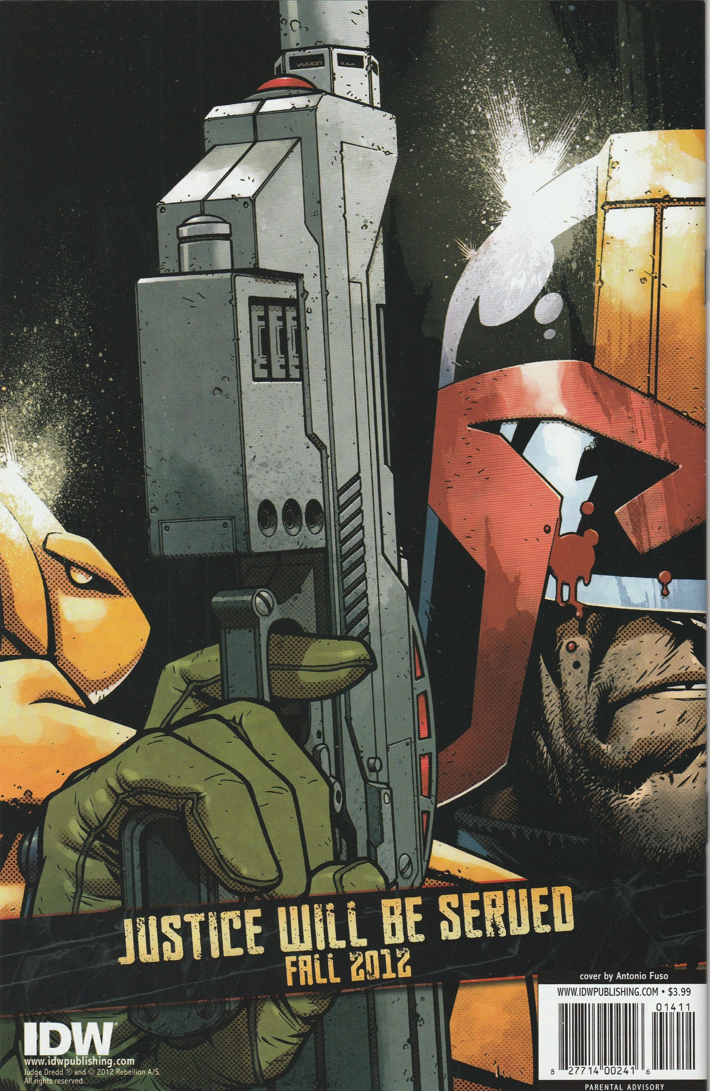 G.I. Joe: Cobra #14 (2012) - Cover A by Antonio Fuso