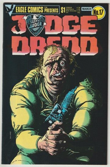 Judge Dredd #17 (1985) - Brian Bolland cover