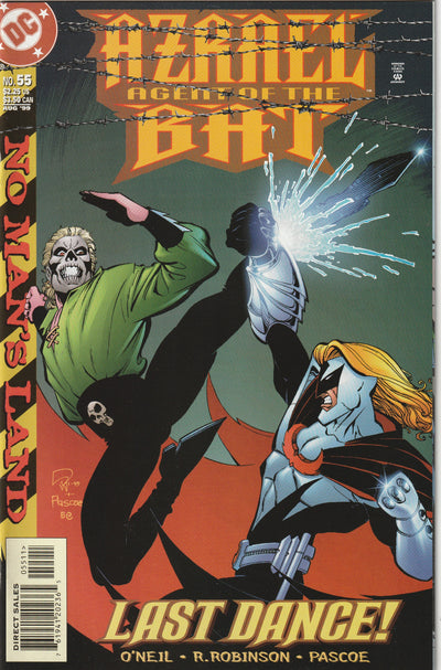 Azrael: Agent of the Bat #55 (1999) - No Man's Land tie-in