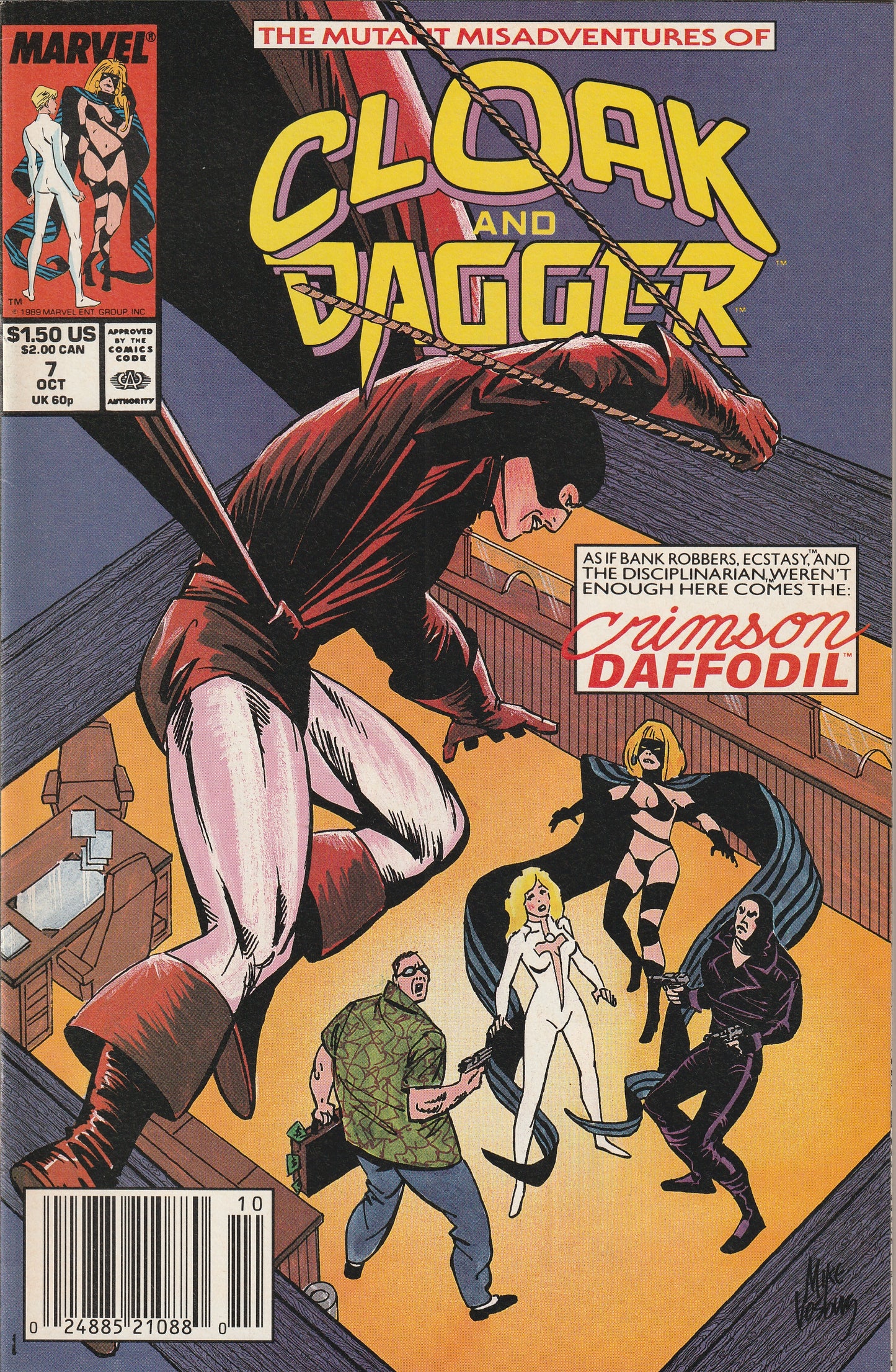 The Mutant Misadventures of Cloak and Dagger #7 (1989)
