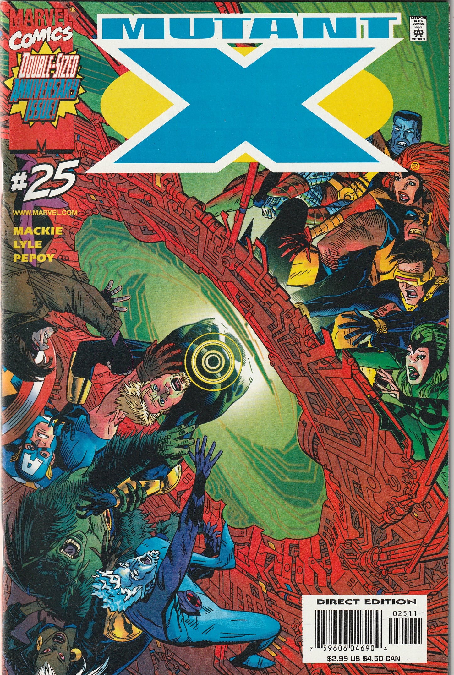 Mutant X #25 (2000)