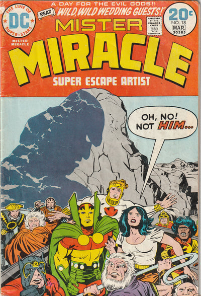 Mister Miracle #18 (1974) - Mister Miracle and Big Barda Marriage