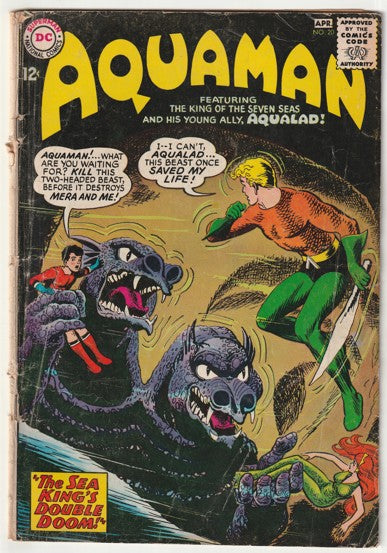 Aquaman #20 (1965) - 1st Appearances of Kaltor and Lukhan