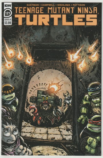 Teenage Mutant Ninja Turtles #121 (2021) - Cover B