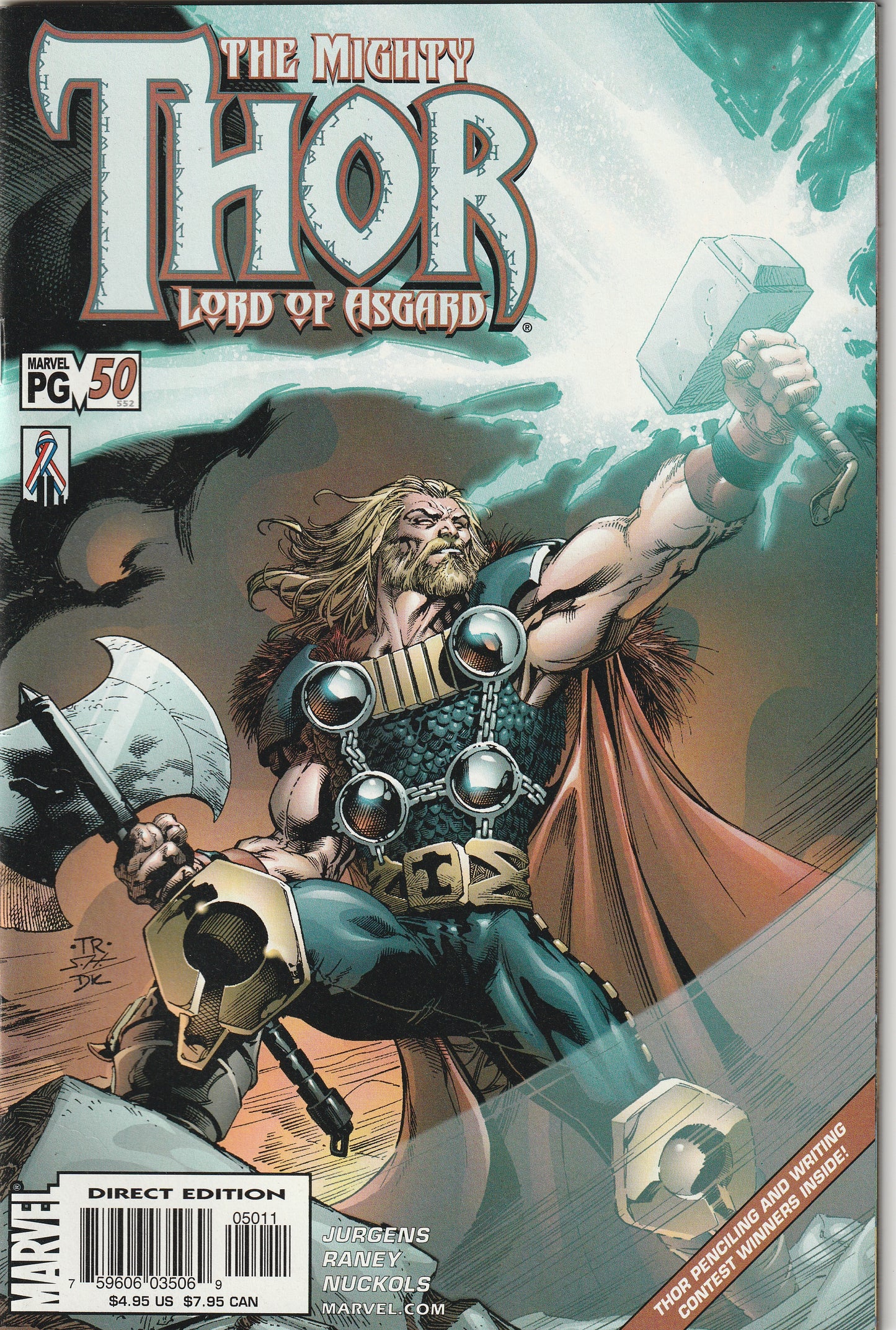 Thor #50 (#552) (2002) - Double sized issue