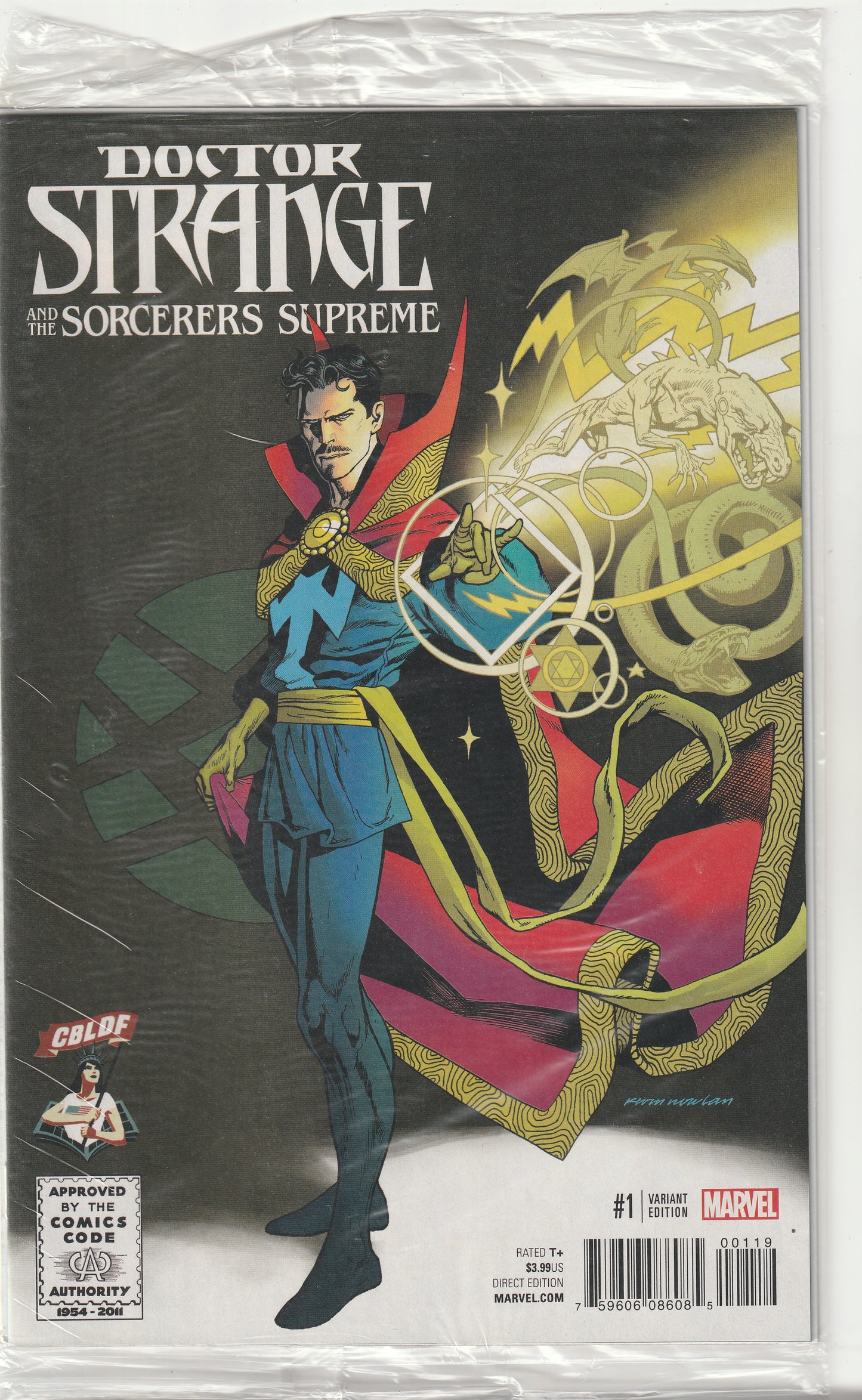 Doctor Strange and the Sorcerers Supreme #1 (2016) - *SEALED* Comic Book Legal Defense Fund Exclusive