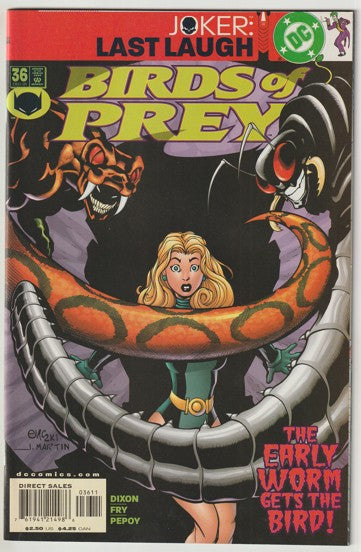 Birds of Prey #36 (2001)  - Joker: Last Laugh tie-in
