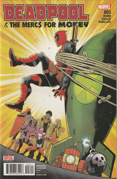 Deadpool: The Mercs for Money #3 (Vol 2, 2016)