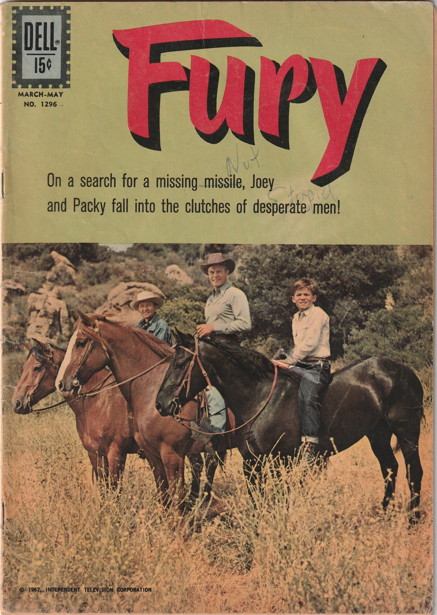 Dell Four Color #1296 (1962) - Fury - Photo cover