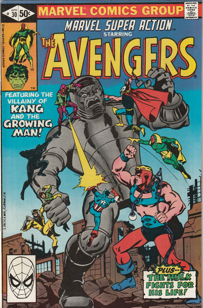 Marvel Super Action #30 (1981) Starring The Avengers