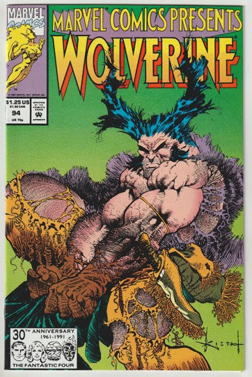 Marvel Comics Presents #94 (1991) - Wolverine - Flip Cover Issue