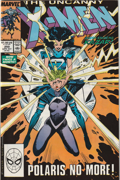 Uncanny X-Men #250 (1989) - 1st appearance of Worm