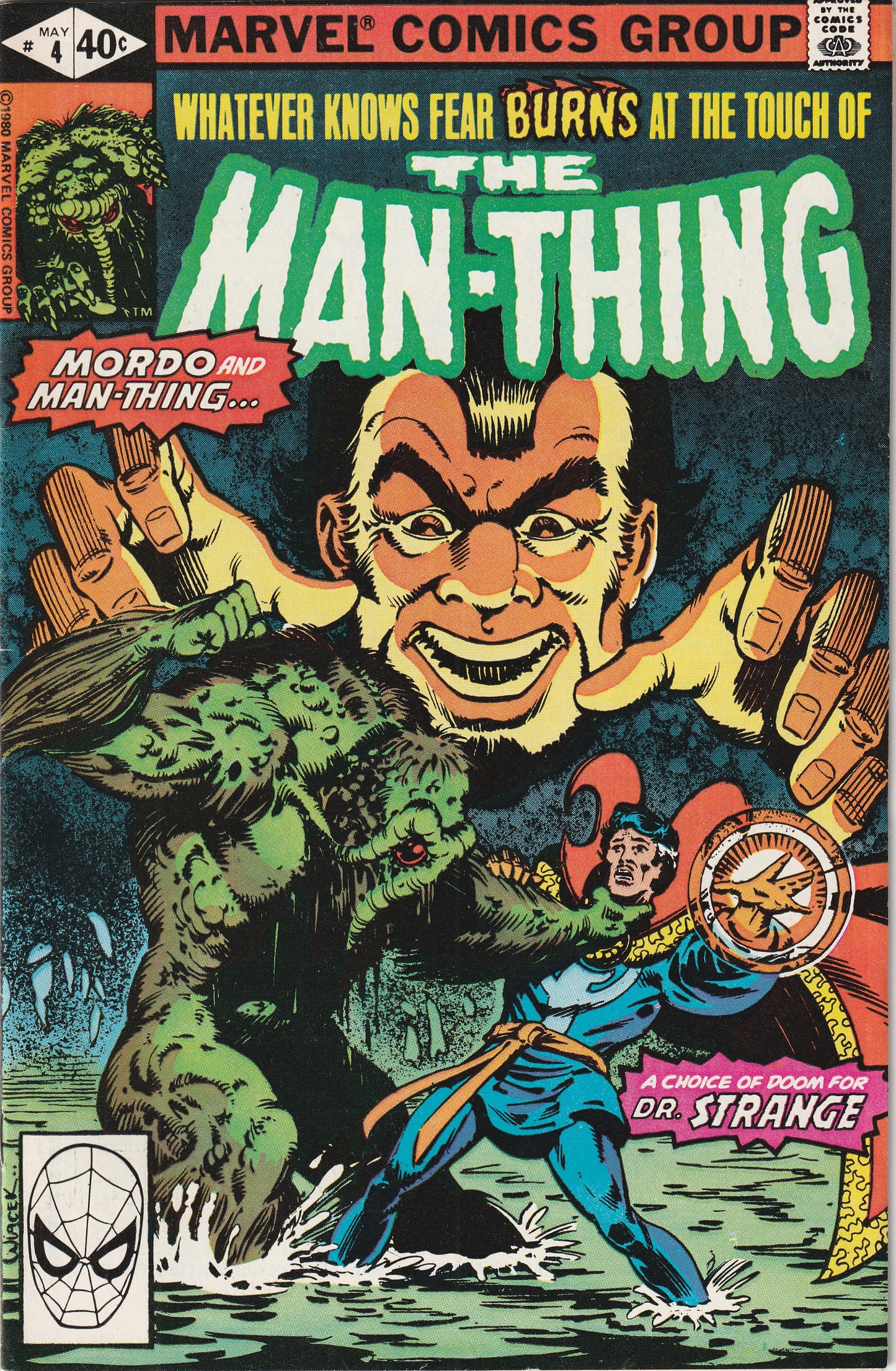 Man-Thing #4 (Vol 2, 1980)