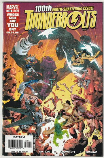 Thunderbolts #100 (2006) - Death Of Genis-Vell