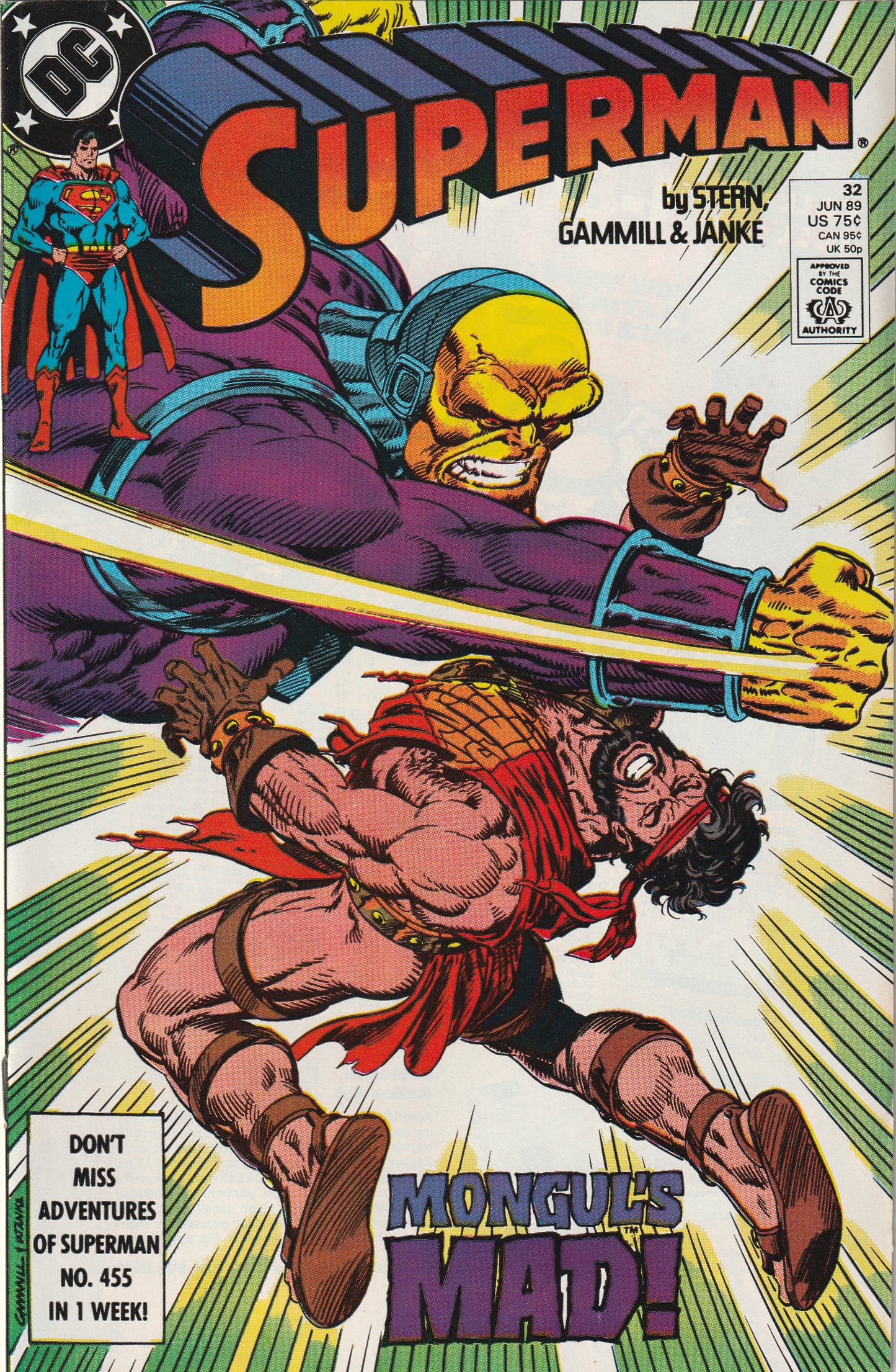 Superman #32 (Vol 2, 1989)