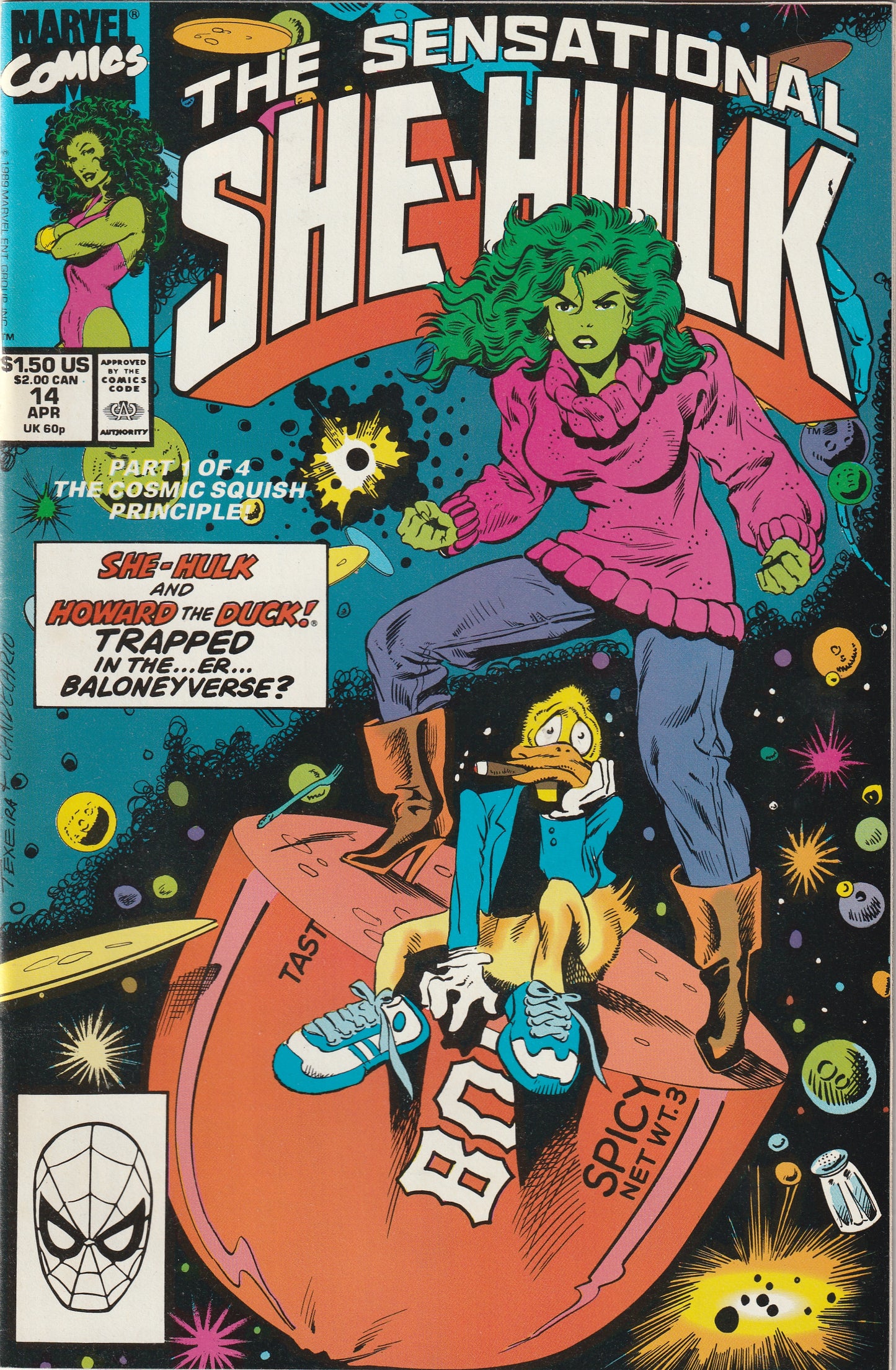 Sensational She-Hulk #14 (Vol 2, 1990)