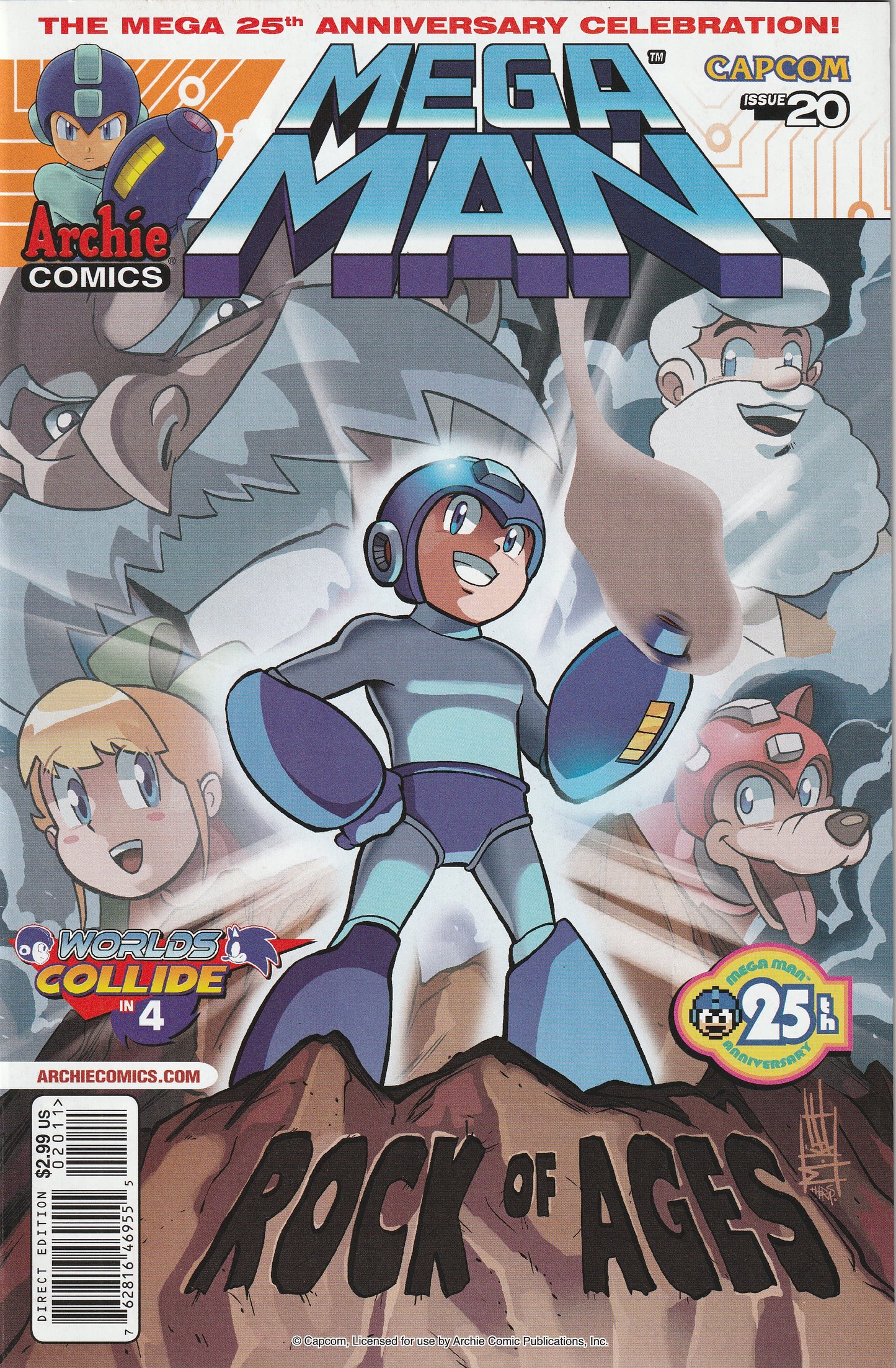 Mega Man #20 (2013) - Regular Mike Norton Cover