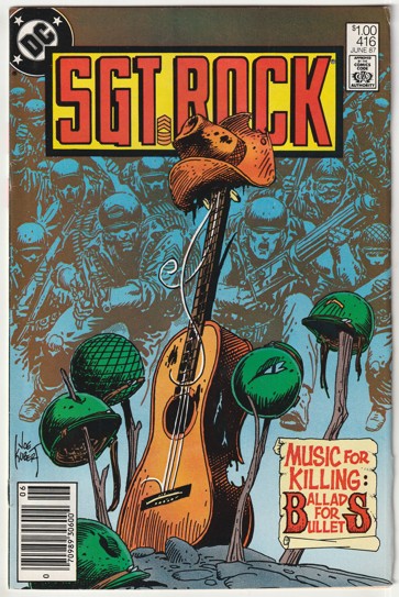 Sgt Rock #416 (1987) - Canadian Price Variant