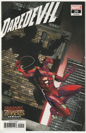 Daredevil #20 (LGY #632) (2020) - Will Sliney Marvel Zombies Variant Cover