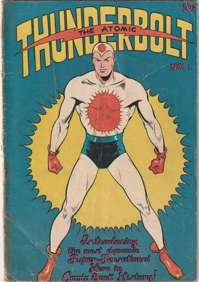 The Atomic Thunderbolt #1 (1946) - Intro Atomic Thunderbolt & Mr. Murdo
