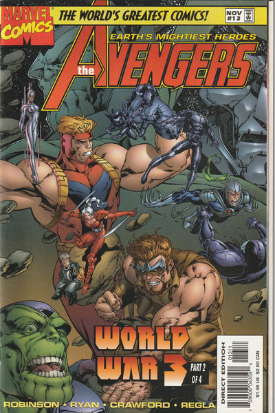 Avengers #13 (1997) - Heroes Reborn - Negative zone rift causes Wildstorm Crossover