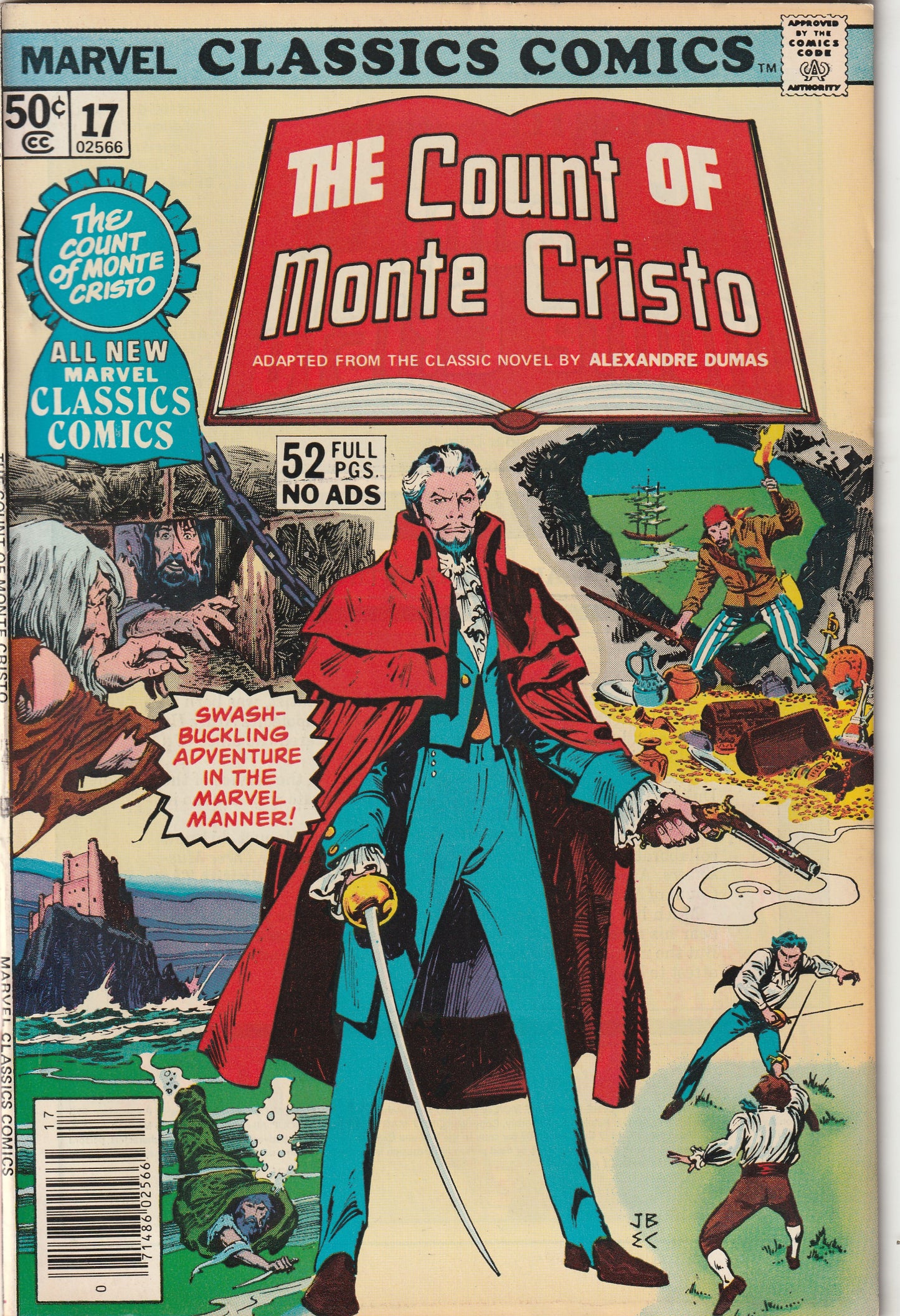 Marvel Classics Comics #17 (1977) - The Count of Monte Cristo