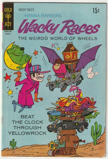 Wacky Races #4 (1971) - Hanna-Barbera