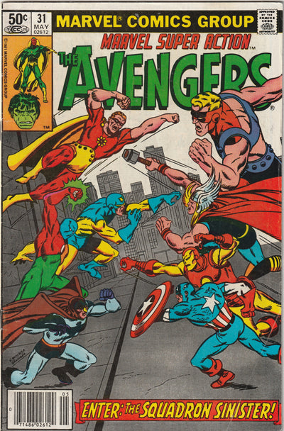 Marvel Super Action #31 (1981) Starring The Avengers