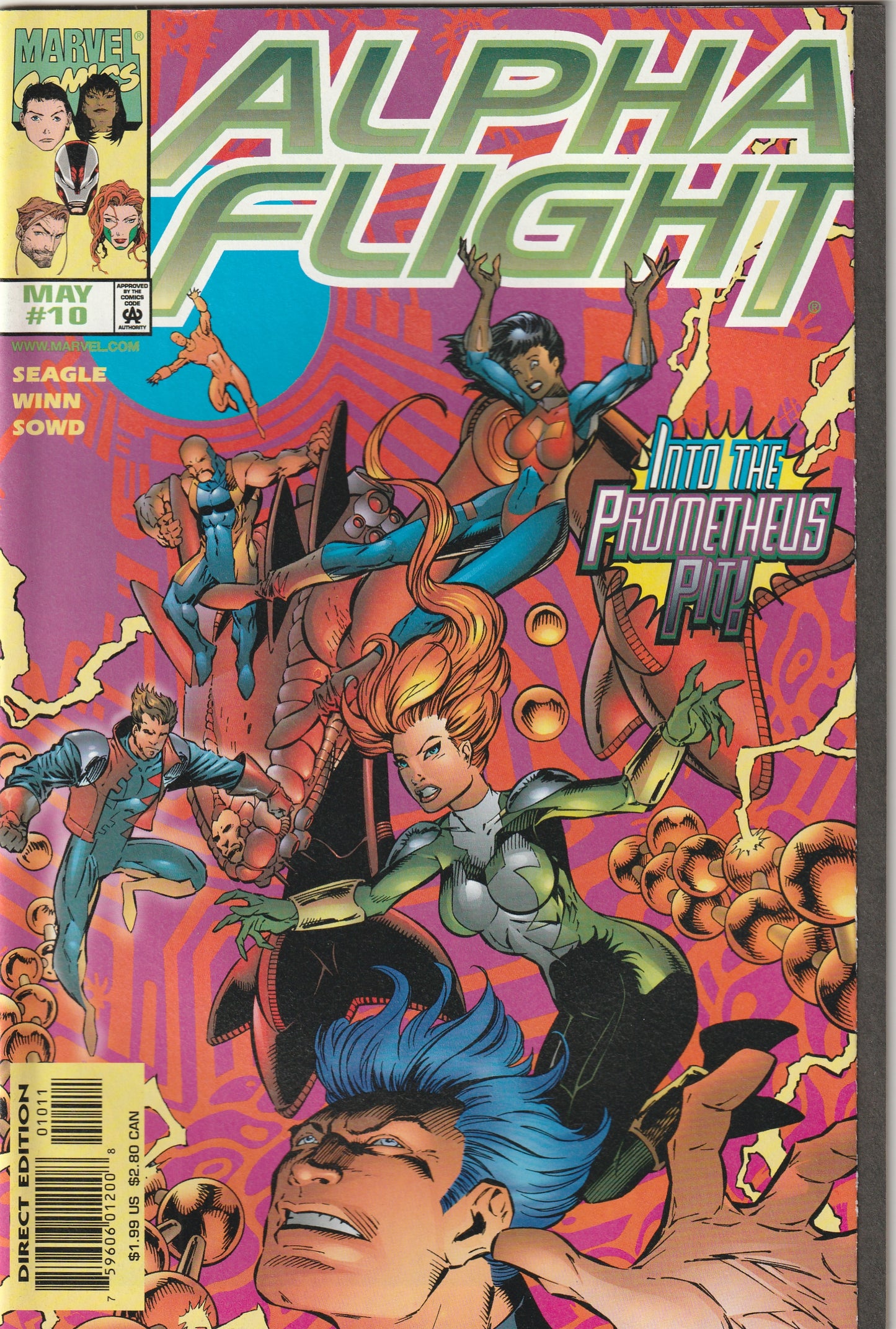 Alpha Flight Vol 2 #10 (1998)