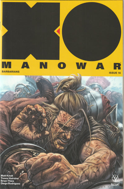 X-O Manowar #16 (2018) - Matt Kindt, Cover A by Lewis LaRosa