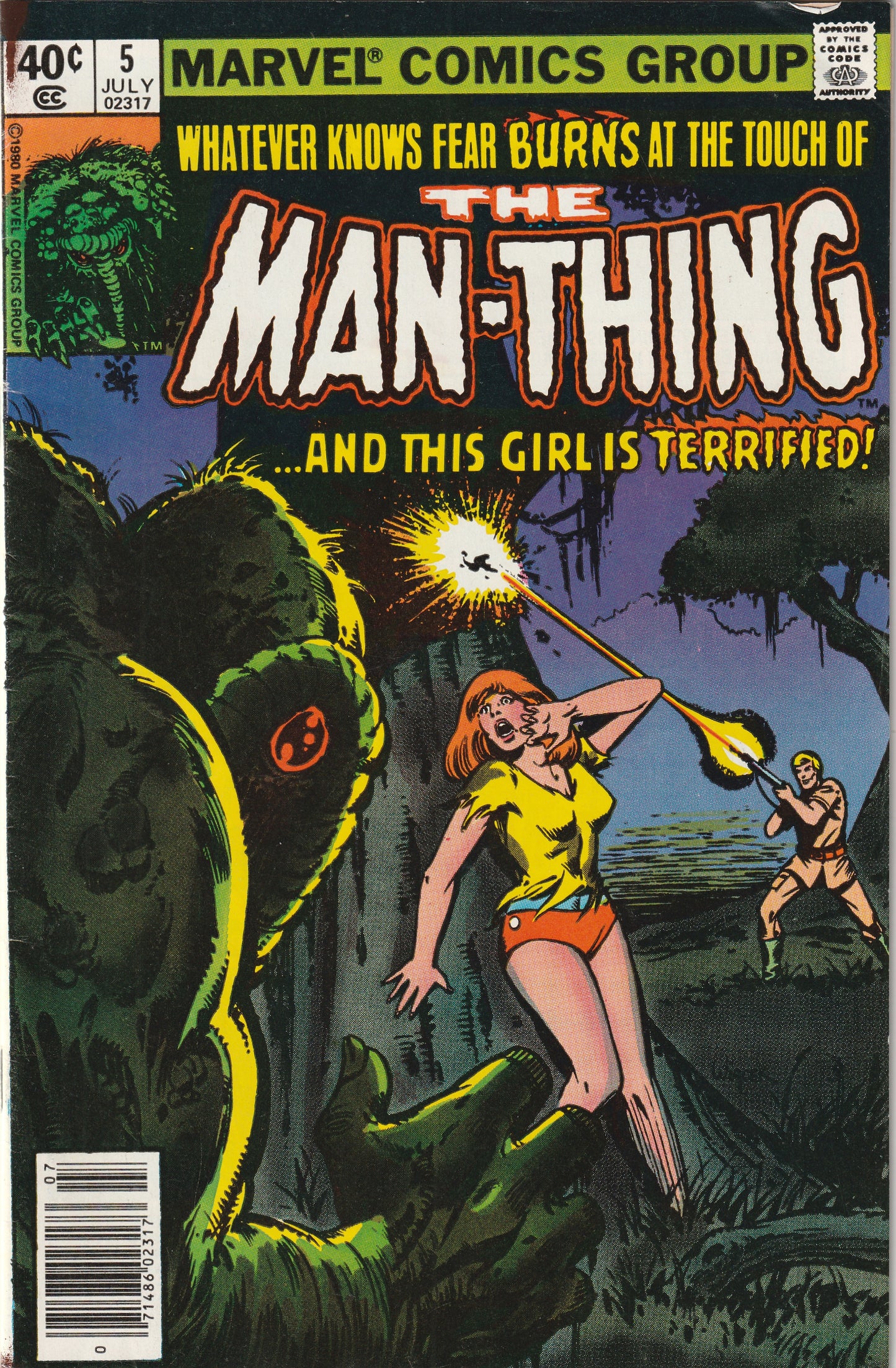 Man-Thing #5 (Vol 2, 1980)