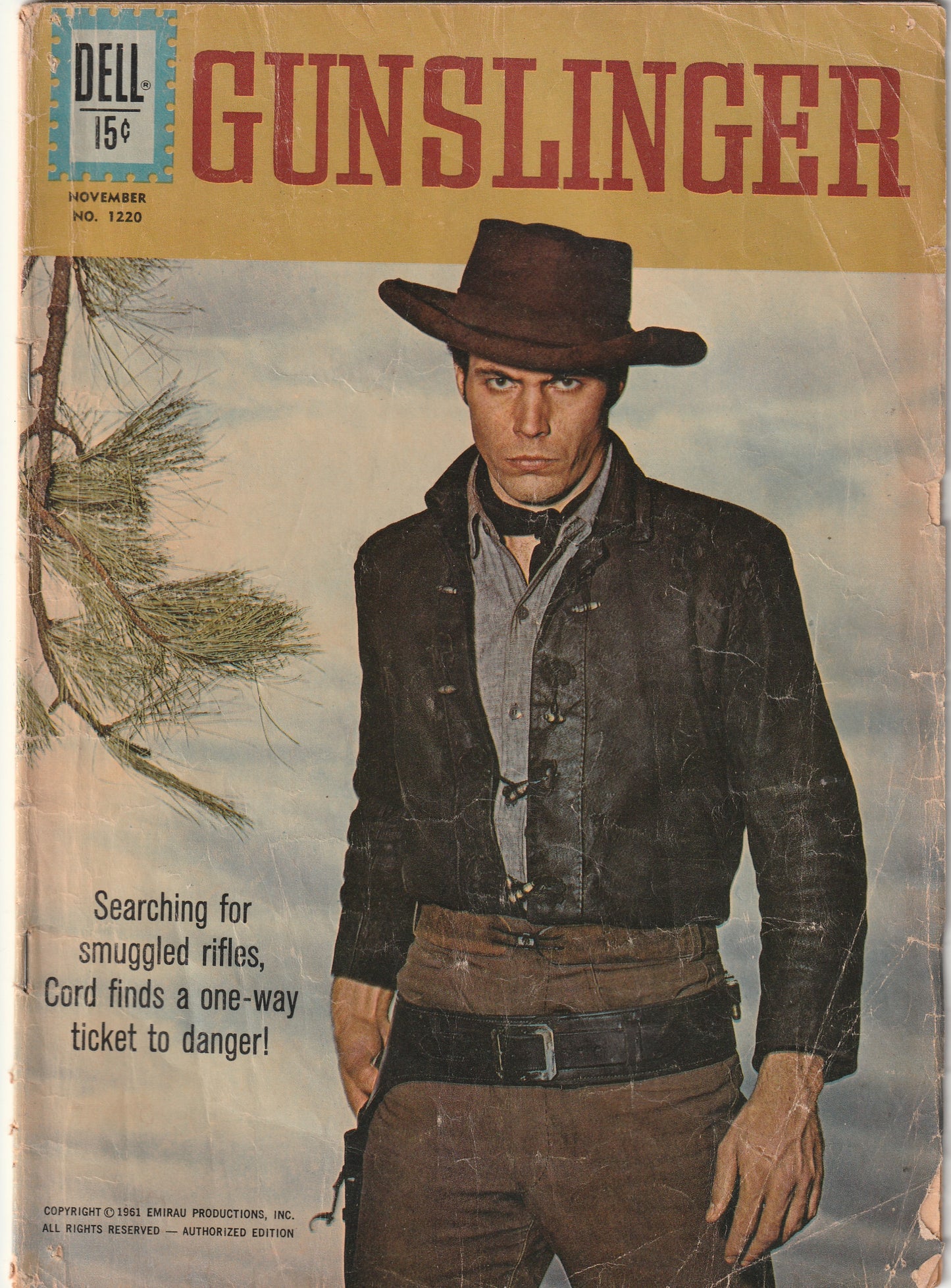 Dell Four Color #1220 (1961) - Gunslinger - Photo cover