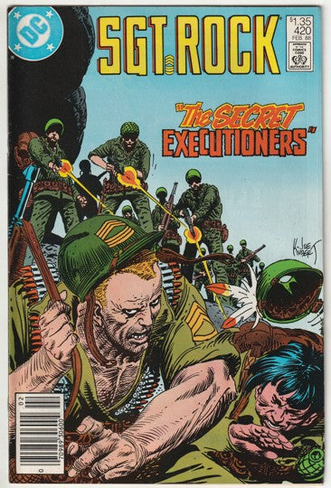 Sgt Rock #420 (1988) - Canadian Price Variant