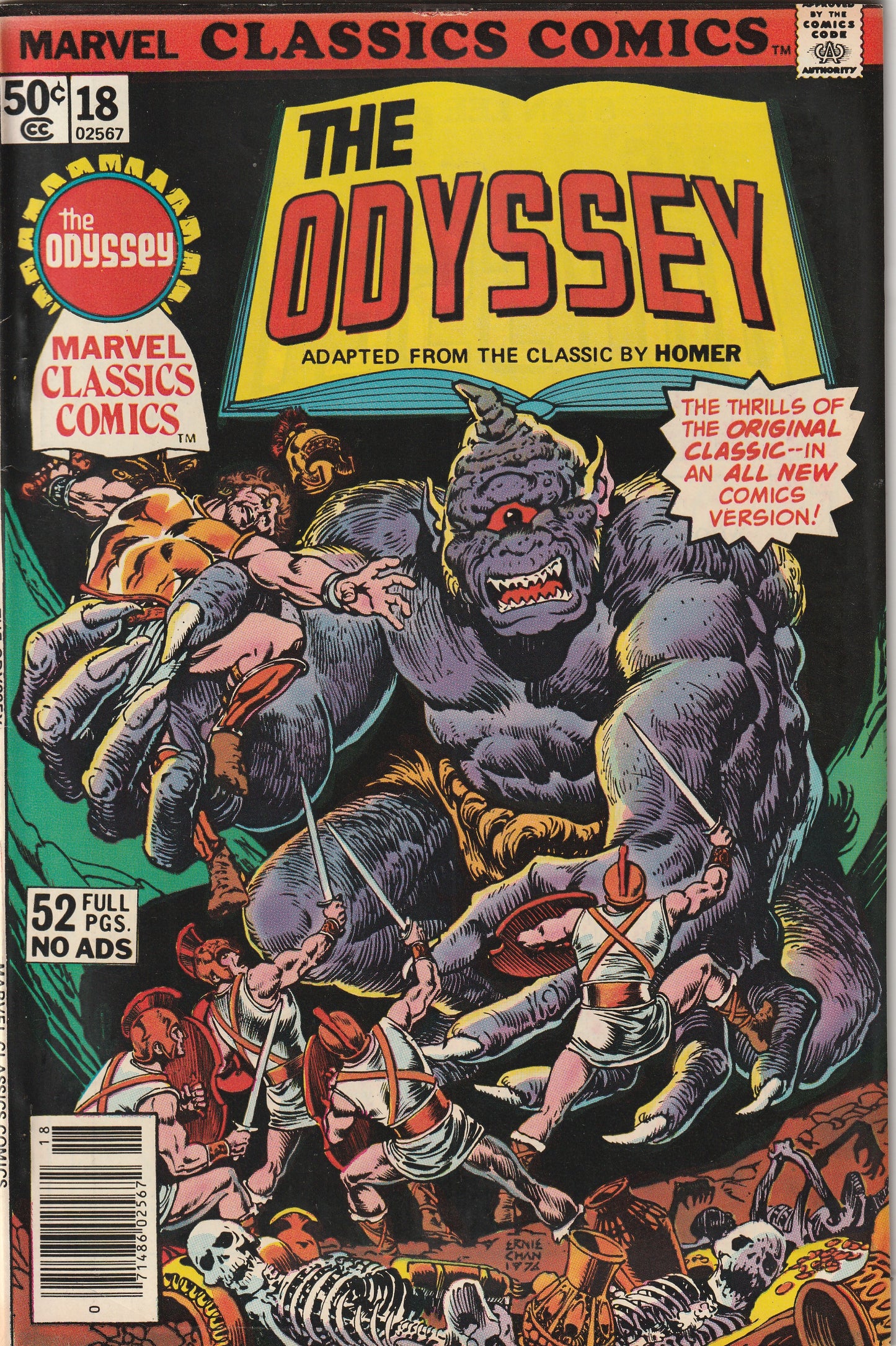 Marvel Classics Comics #18 (1977) - The Odyssey