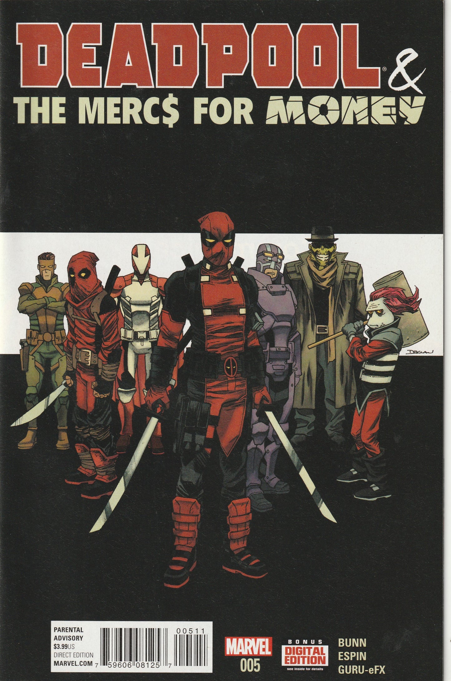 Deadpool: The Mercs for Money #5 (2016)