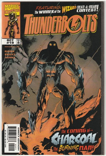 Thunderbolts #19 (1998) - 1st Appearance of Charcoal